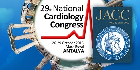 Have you sent your abstracts and cases for 29th Turkish Cardiology Congress with Int. Participation? Deadline June 1st. Accepted ones will be published in JACC Online.