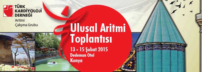 Ulusal Aritmi Toplantımıza Olgu Bildirilerinizi 6 Ocak 2015 saat 17.00’ye dek gönderebilirsiniz.