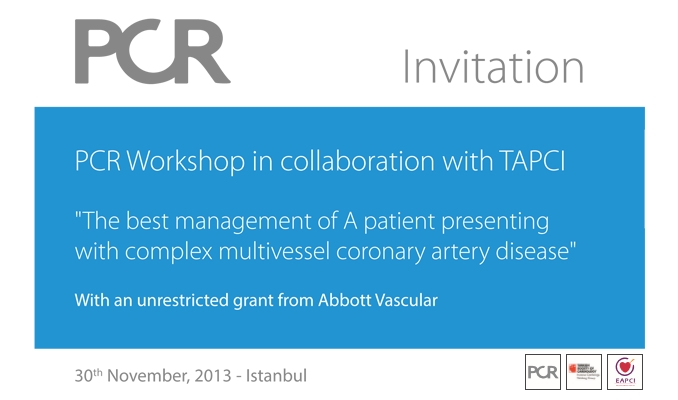 PCR-TKD Girişimsel Atölye Çalışmasına EBAC’tan 5 Kredi: "Best management of a patient presenting with complex multivessel CAD"