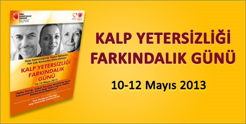 Avrupa Kalp Yetersizliği Farkındalık Günü etkinliklerimize davetlisiniz.